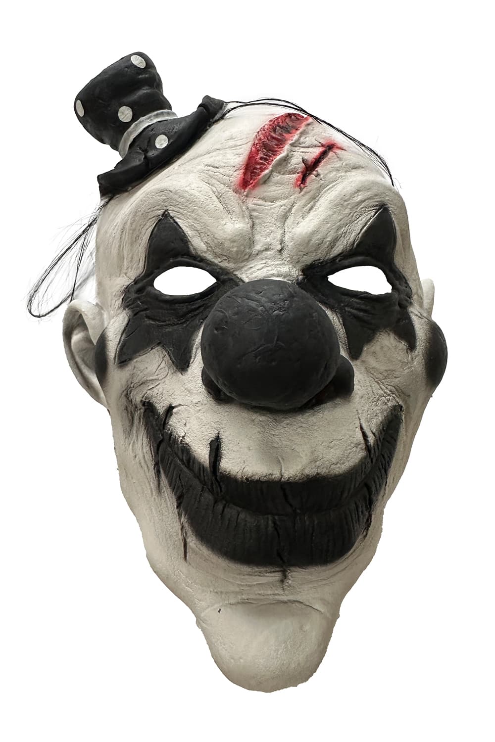 Wickedfun Black Hat Clown Latex Mask