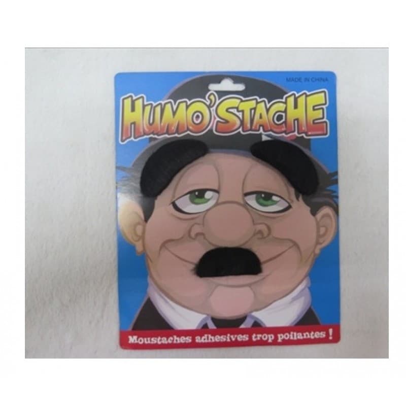 Black Mustache Set (Carded)
