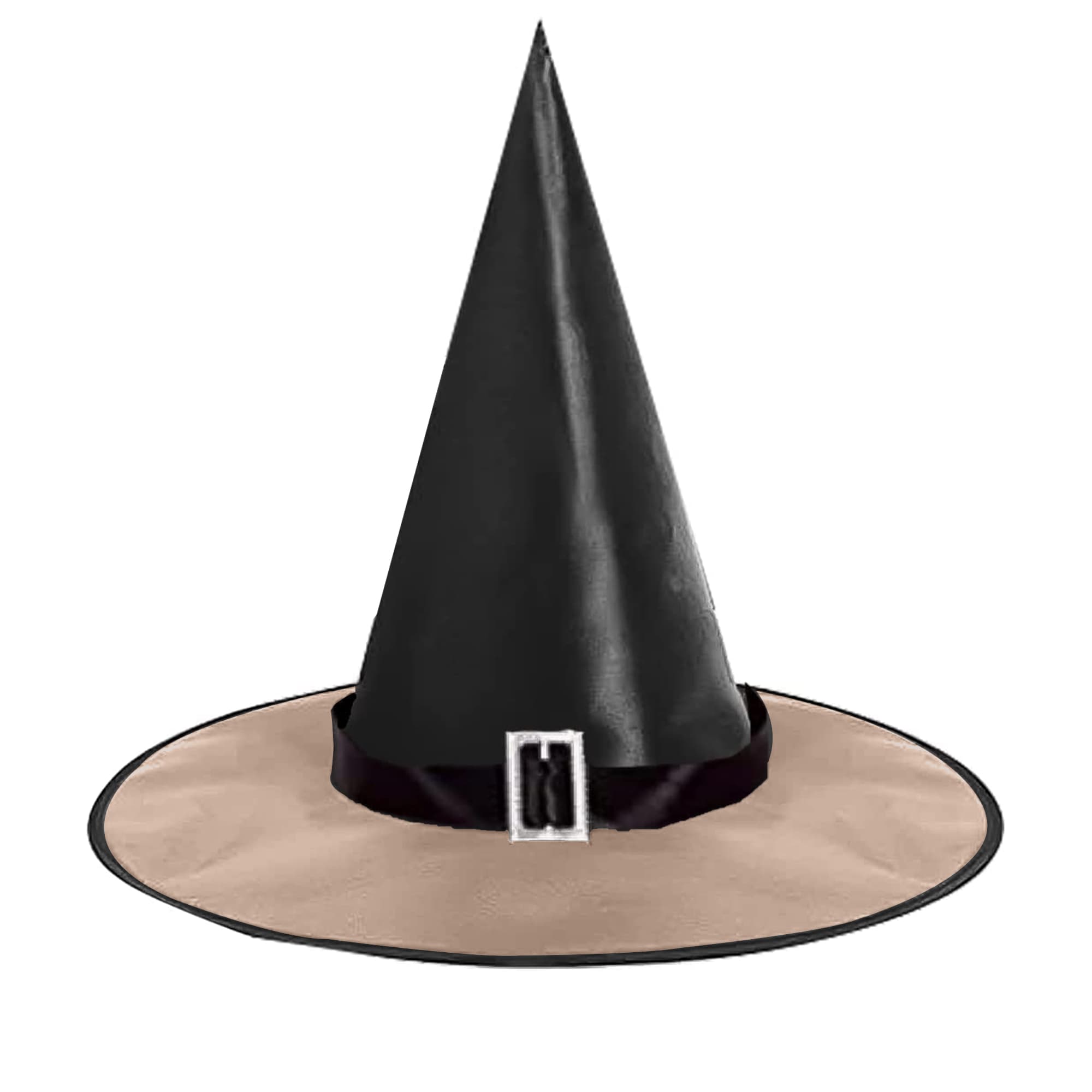 Wickedfun Black Witch Hat With Buckle
