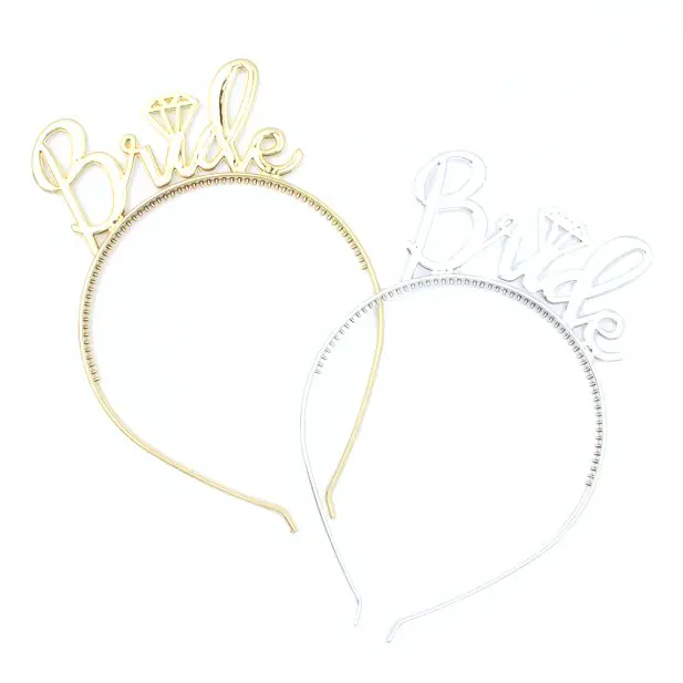 Bride Aliceband 6mm Wide (pack of 6)