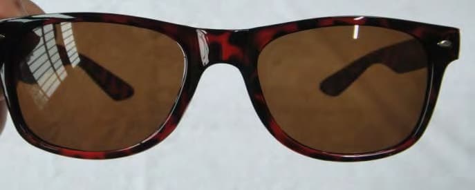 Wickedfun Brown Austin Glasses