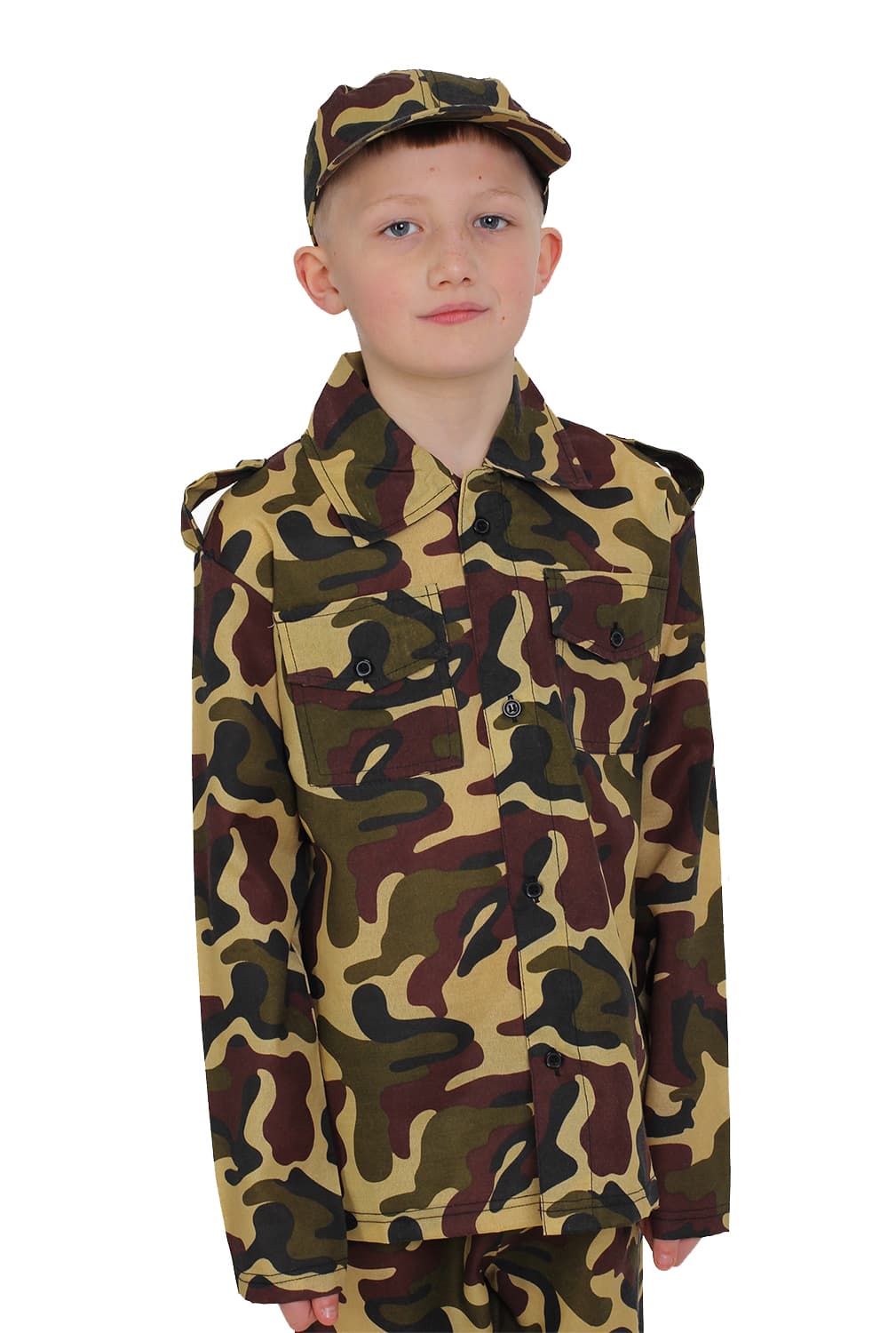 Wickedfun Camouflage Army Children's Costume