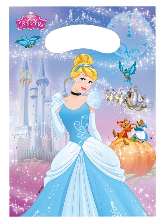 Cinderella Party Bags (Pack of 6)