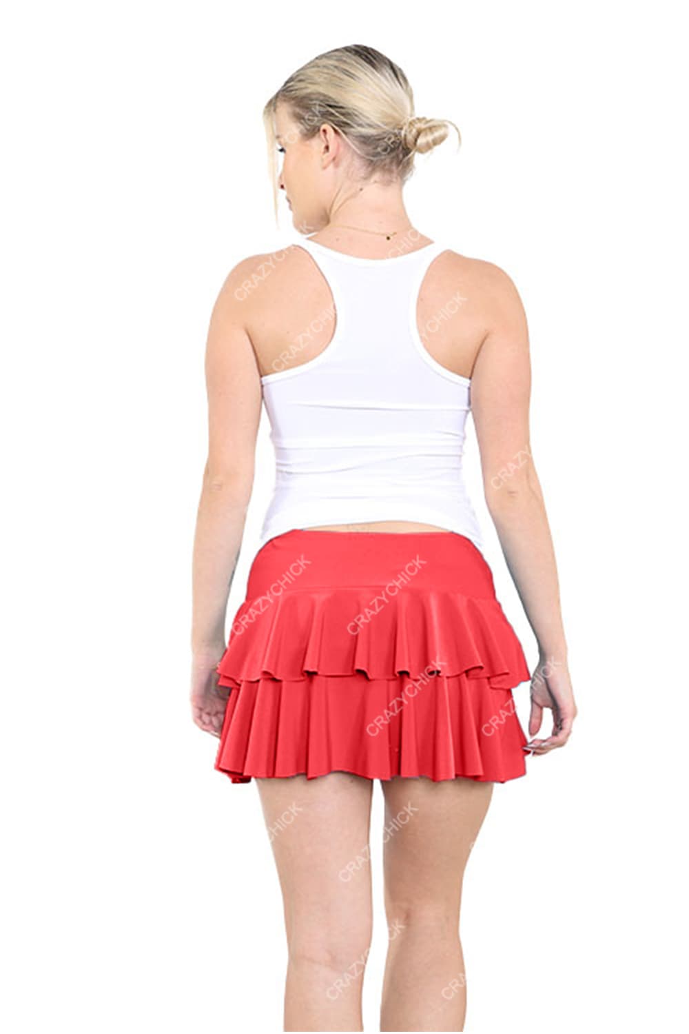 Crazy Chick Adult Red RARA Skirt