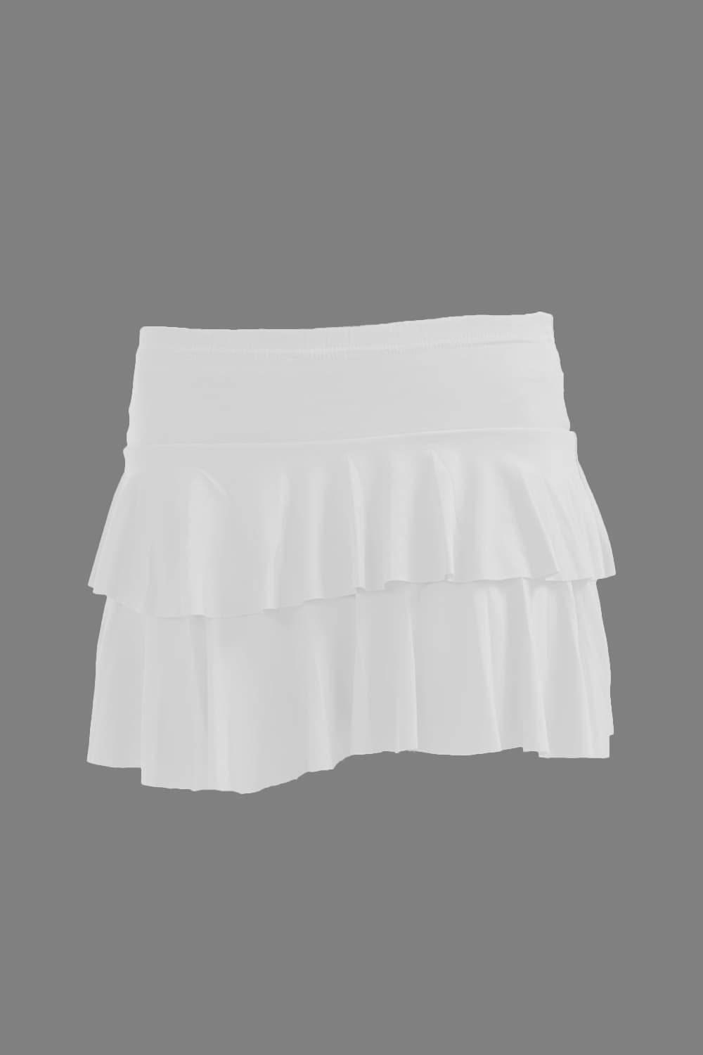 Crazy Chick Adult White RARA Skirt