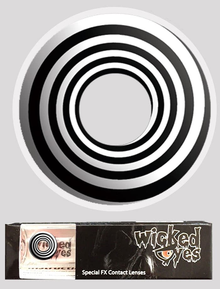 Wicked Eyes Daily Fashion Black Spiral