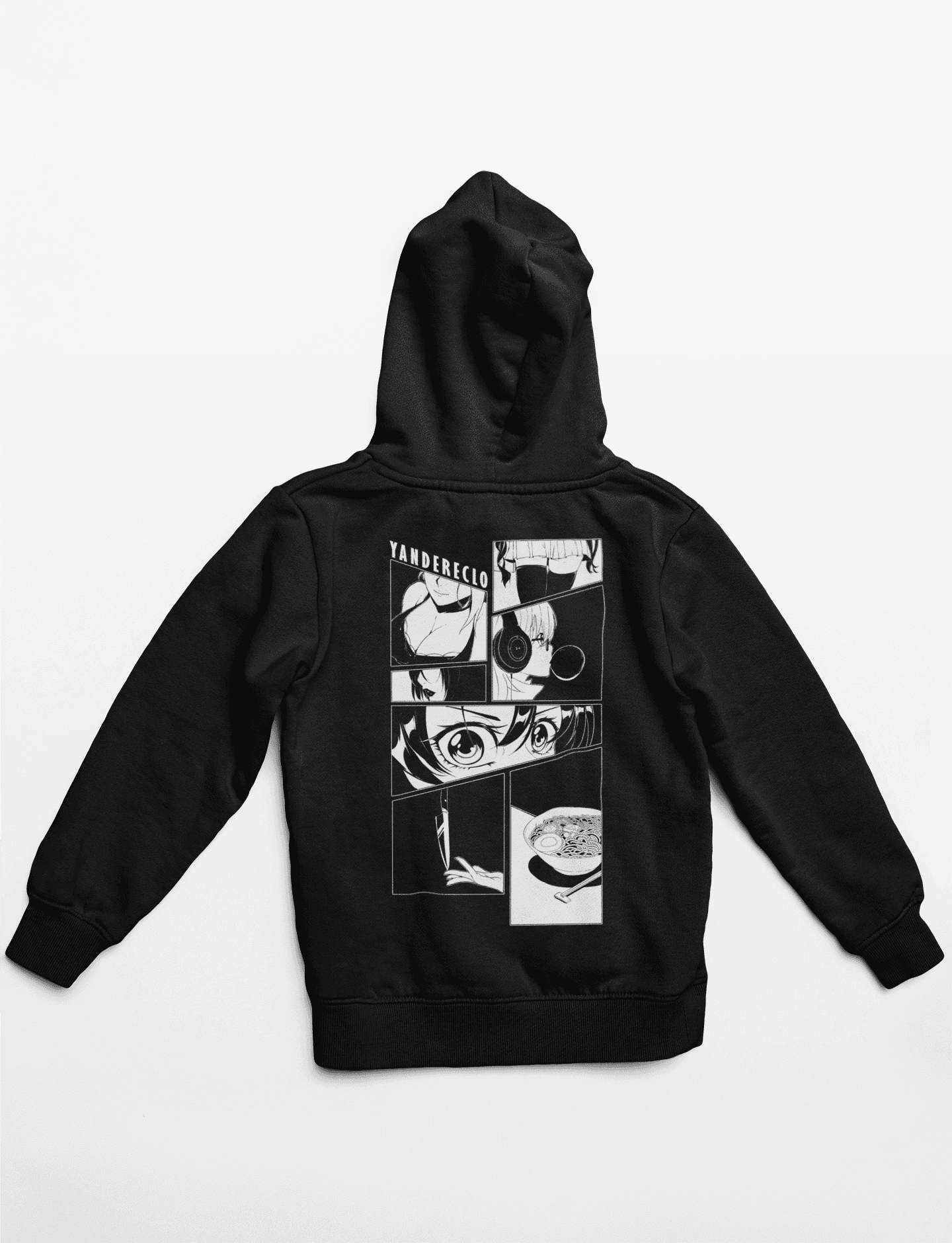 Deadly Eyes | Black Hoodie