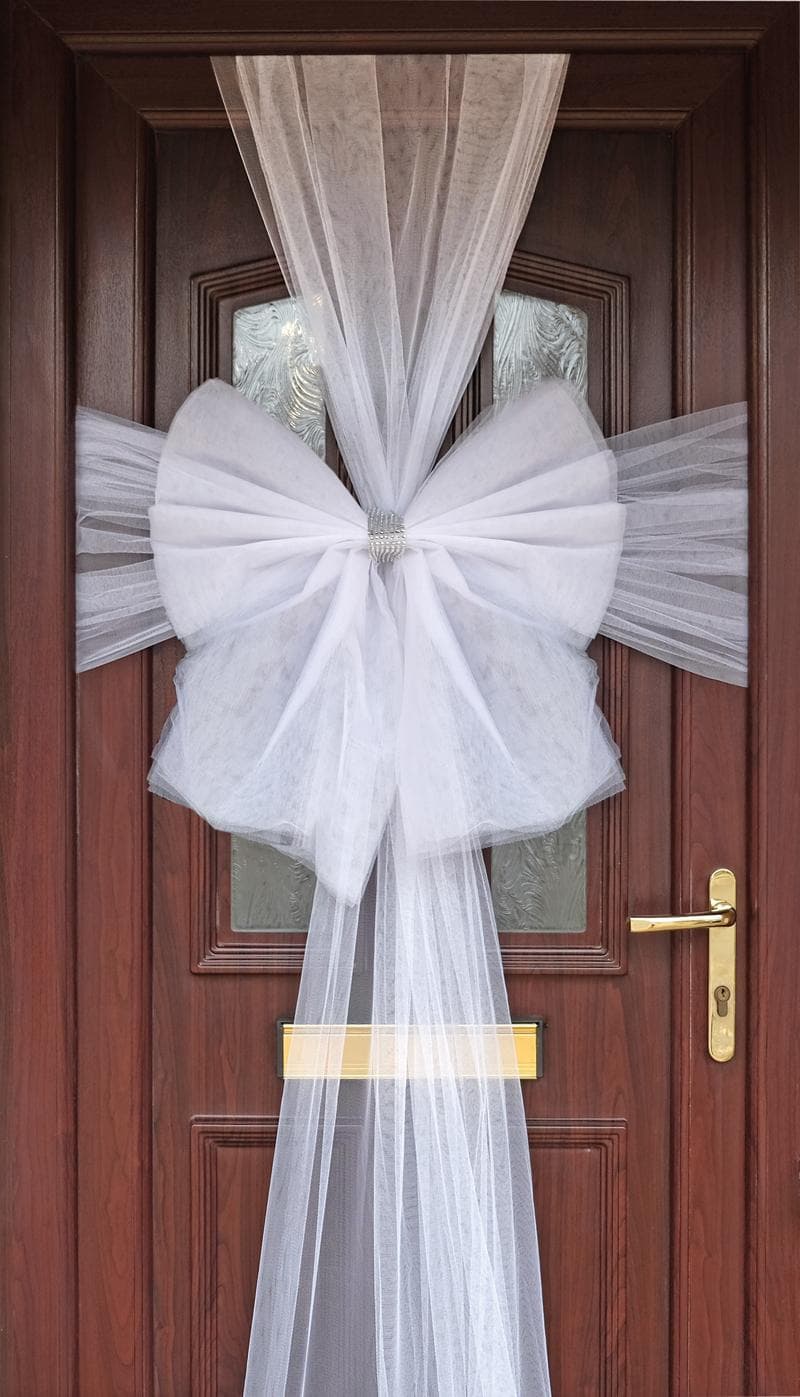 Eleganza Door Bow White