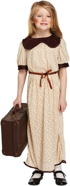 Evacuee Girl costume