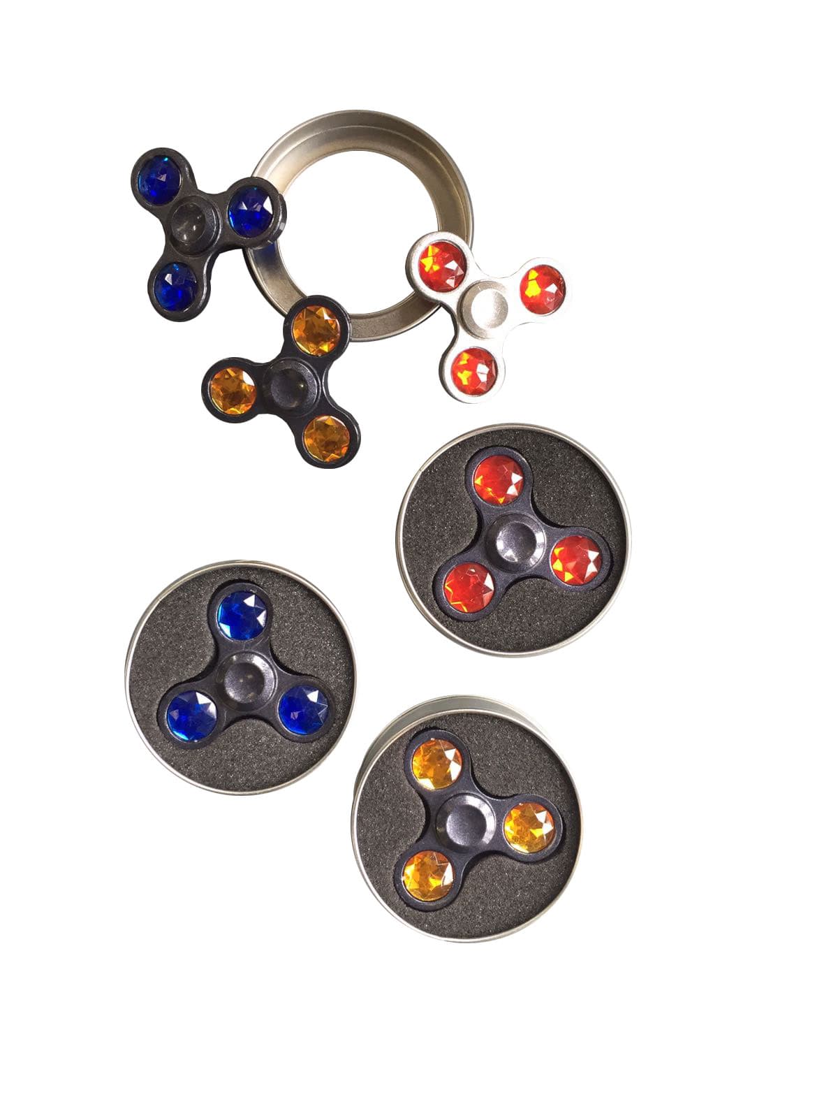 Fidget Spinner Toy Diamond Style (Assorted)