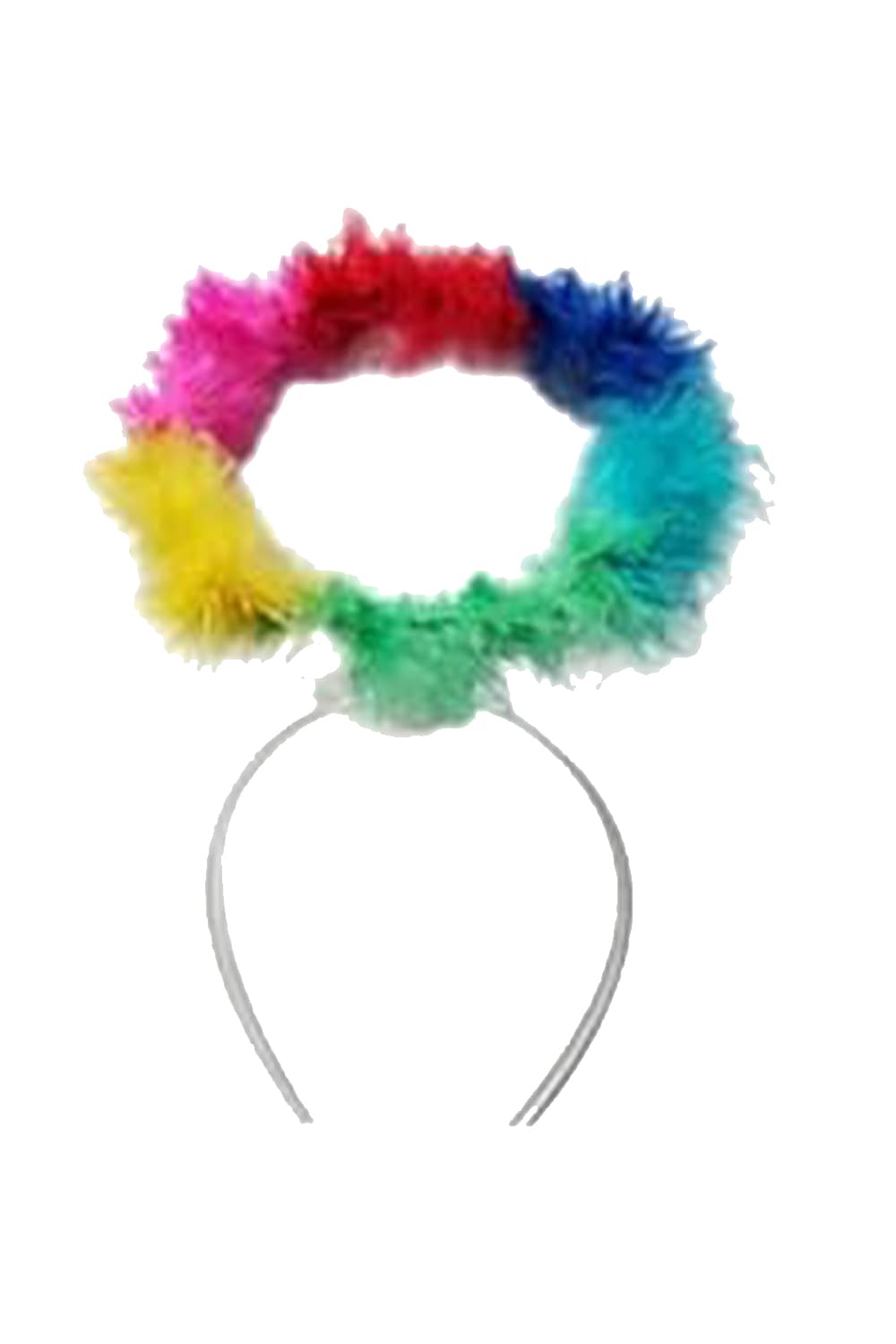 Wickedfun Rainbow Gay Pride Angel Halo Hairband (Pack of 12)