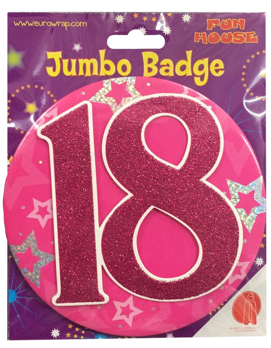 Girl Giant Badge (Aged 18)