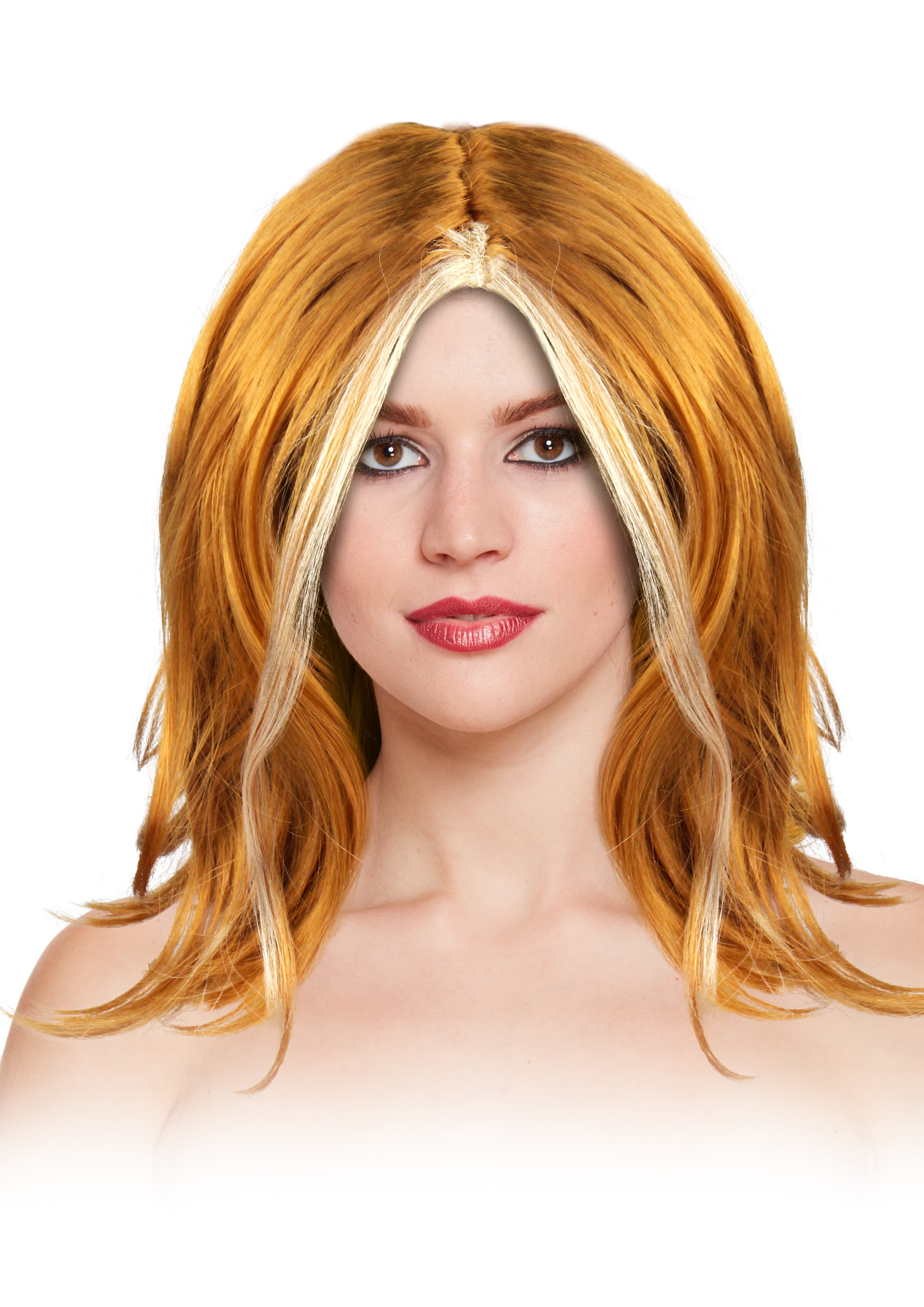 Girl Ginger Wig 130G