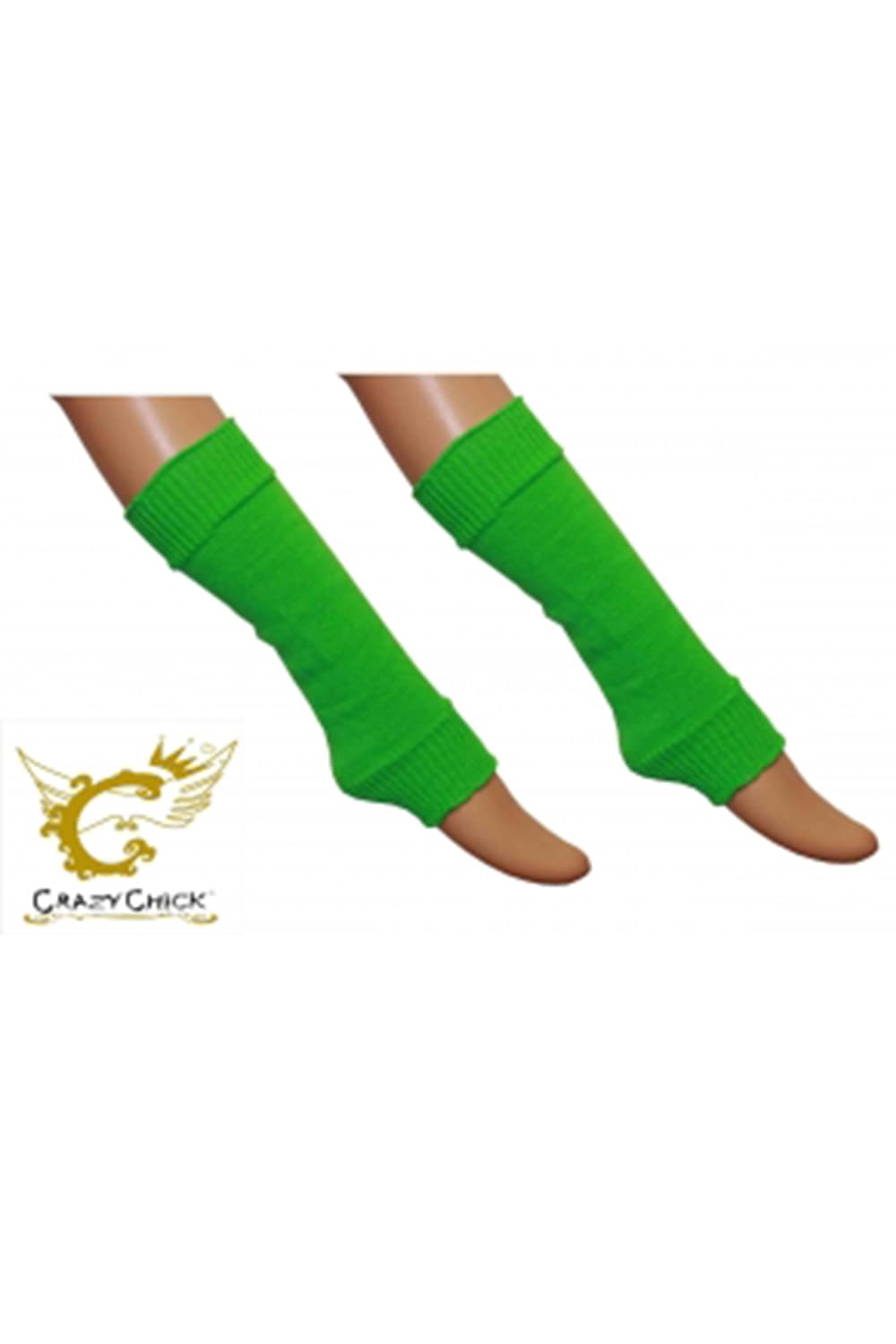 Crazy Chick Girls Green Legwarmers