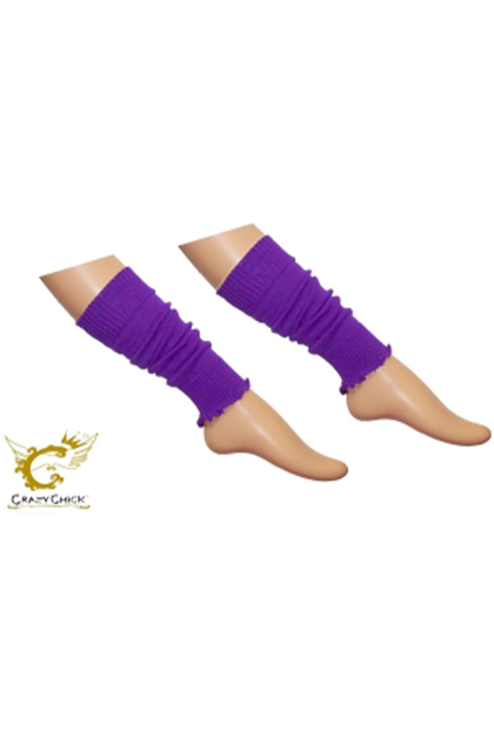 Crazy Chick Girls Purple Legwarmers