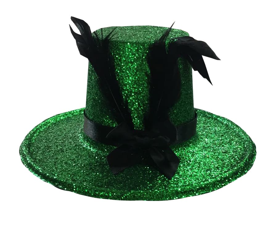 Wickedfun Glitter Hat With Clips