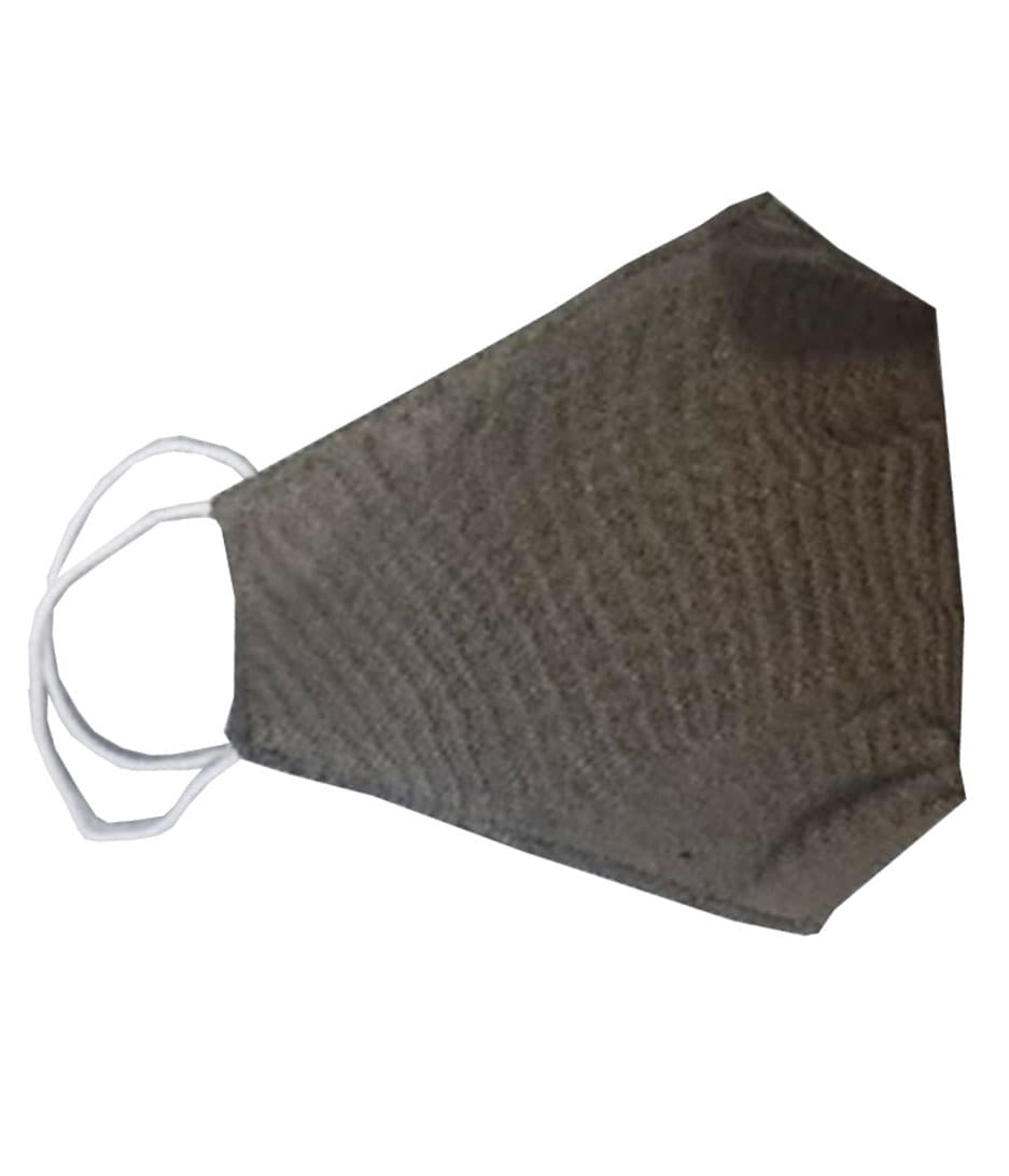 Green Army Face Covering With Filter Pocket