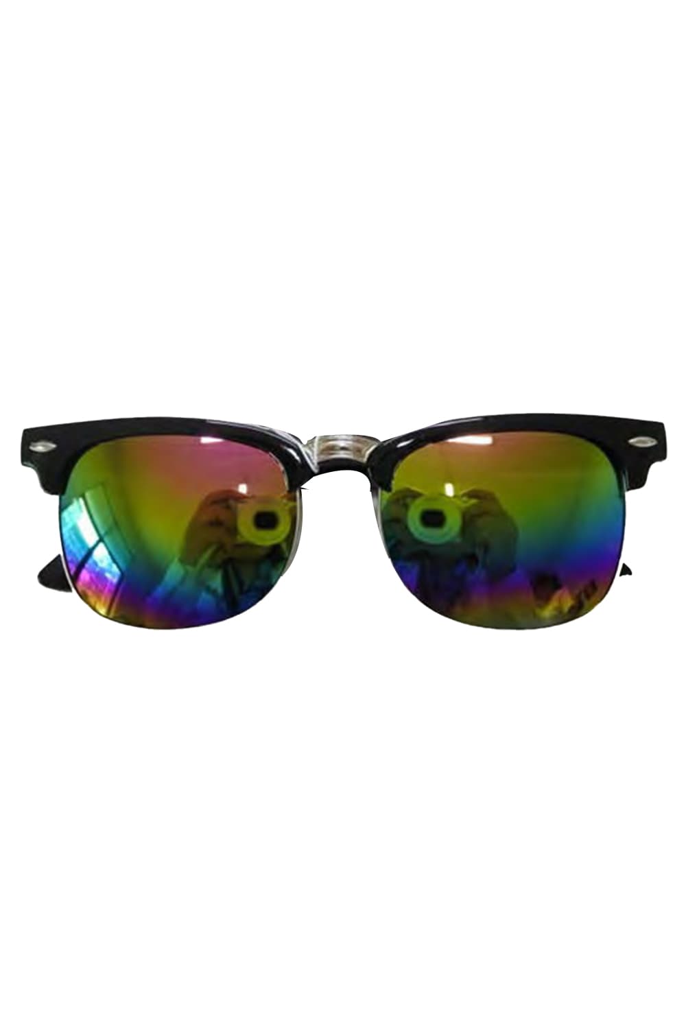 Wickedfun Half Frame Mercury Multi-Colour Glasses (Pack of 12)