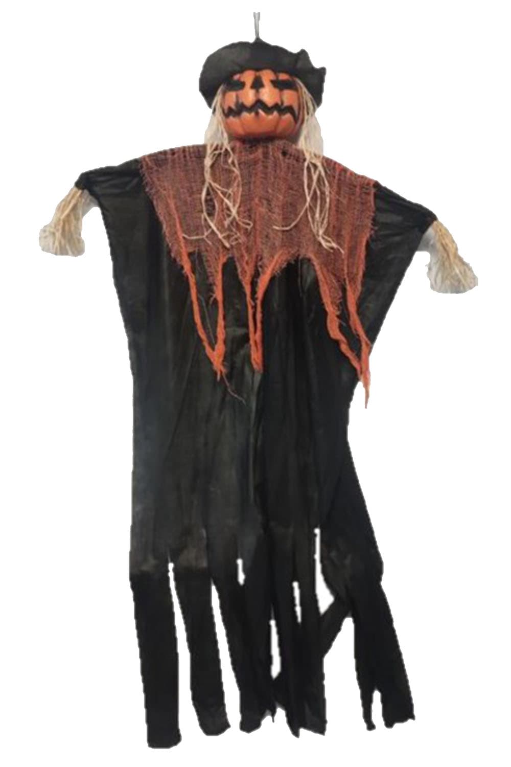 Hanging Pumpkin Scarecrow 150cm