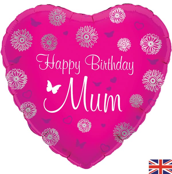 Happy Birthday Mum Balloon (18 Inches)