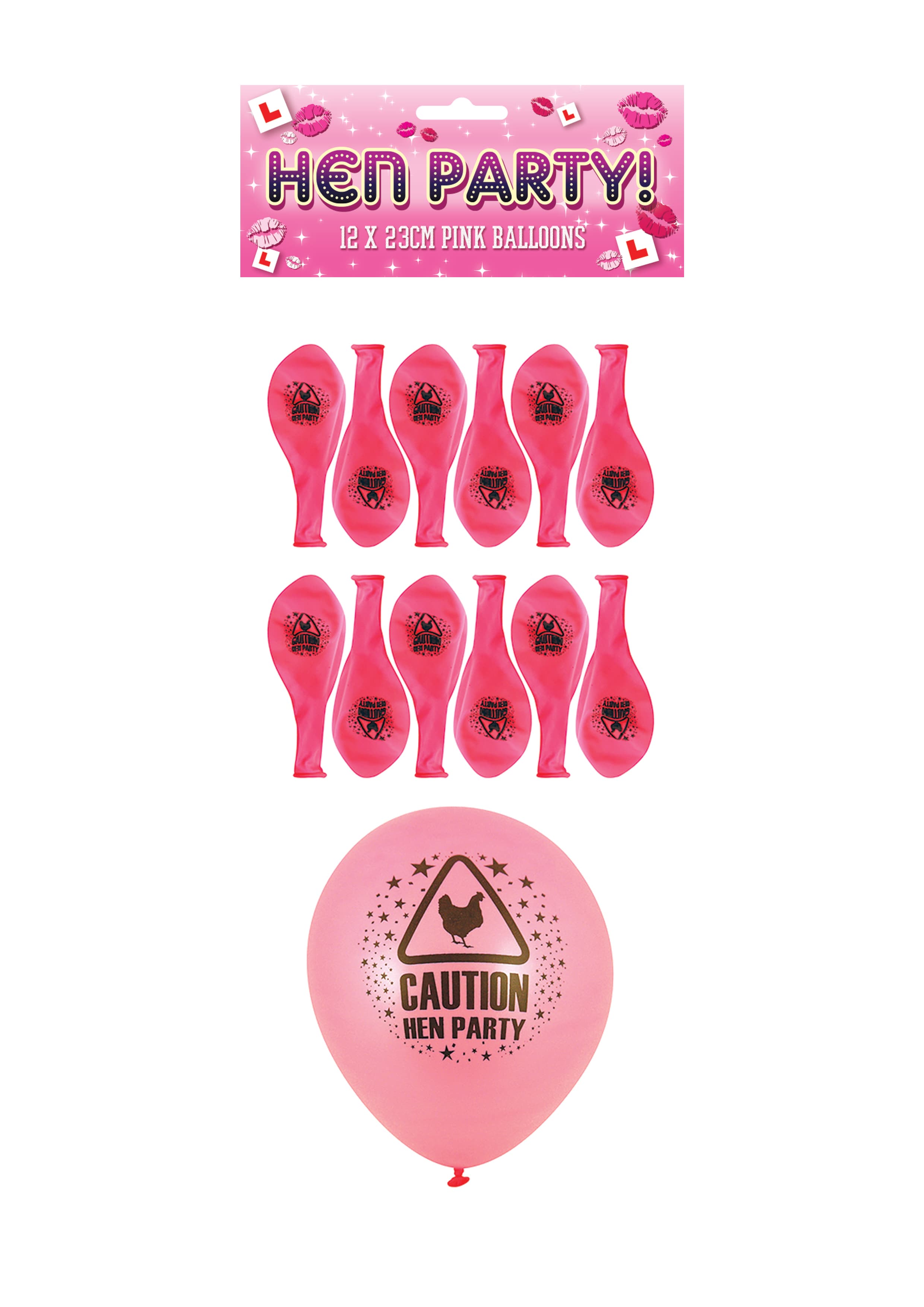 Hen Party 23cm Balloons