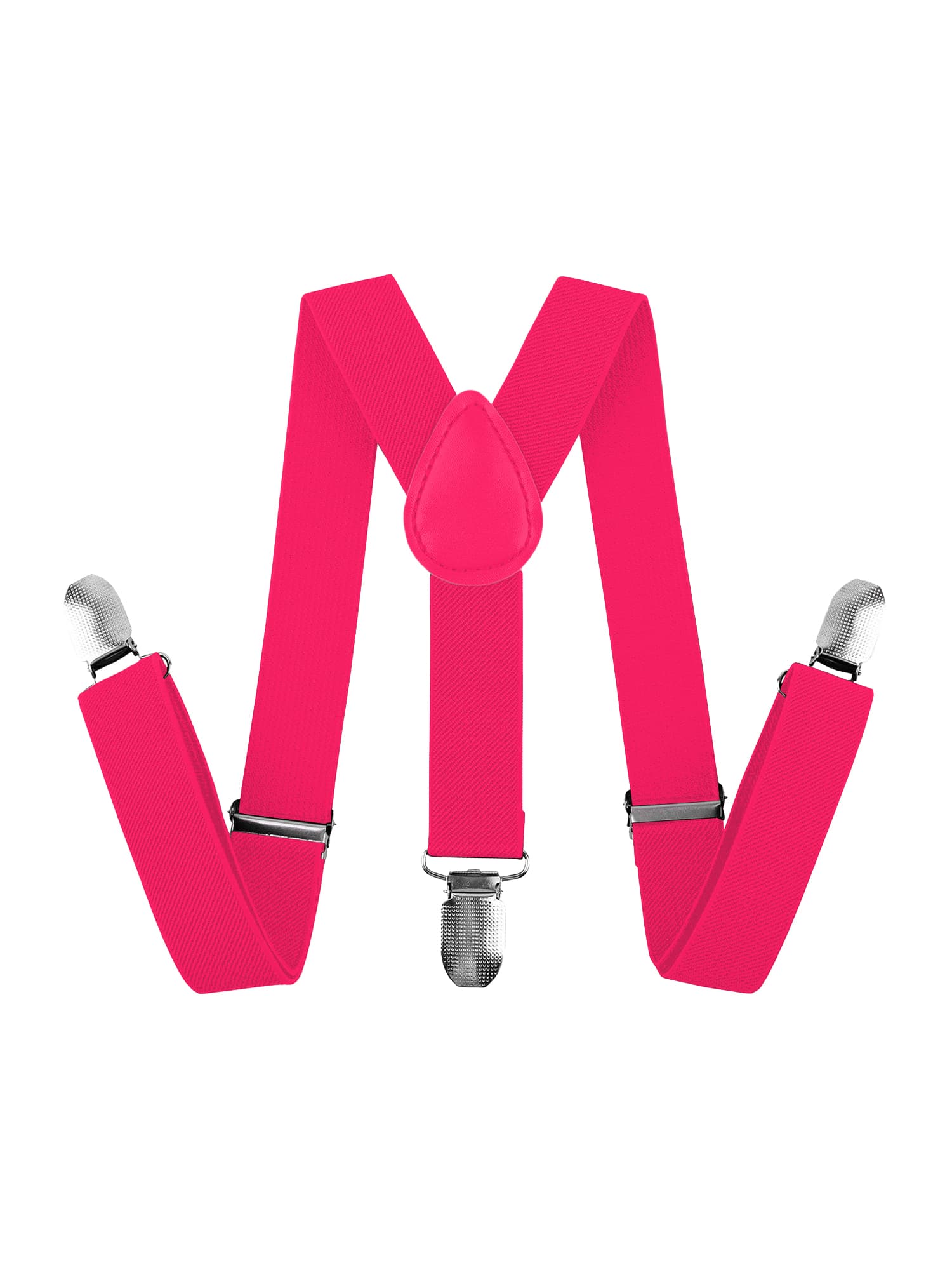 Wickedfun Pink Plain Braces 3.5cm