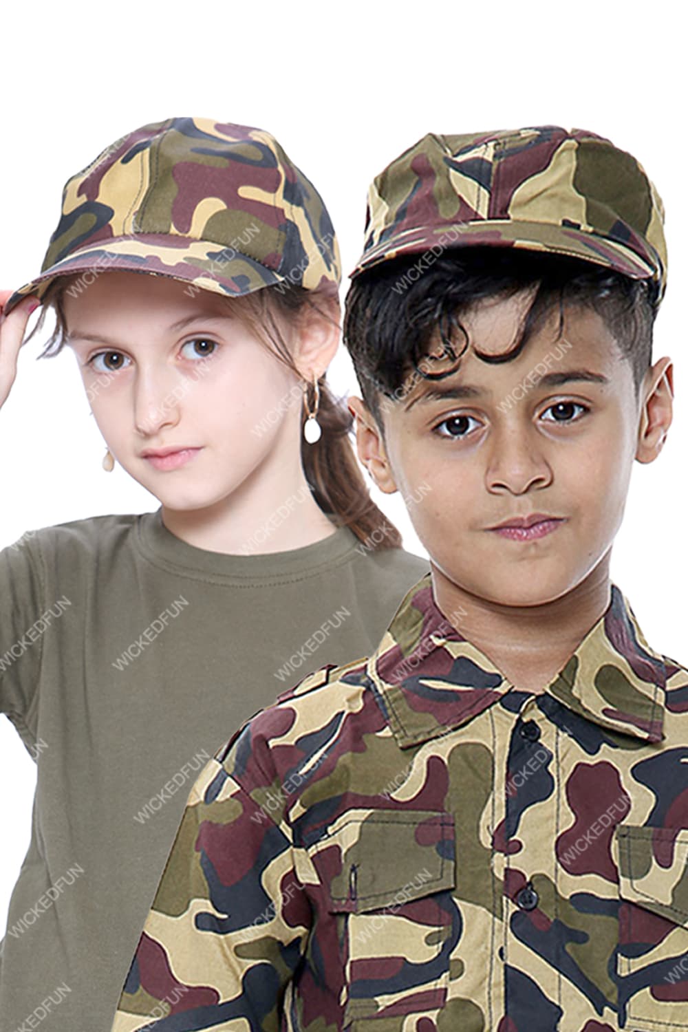 Wickedfun Kids Camouflage Hat