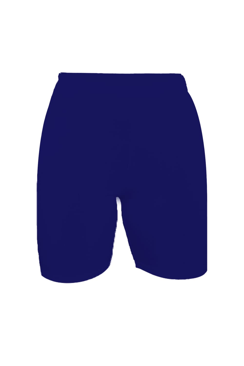 Crazy Chick Adult Navy Cotton Cycling Shorts