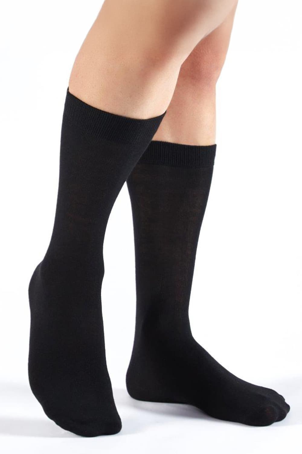 Active Star Ladies Cotton Rich Socks Black (Pack of 3 Pairs)