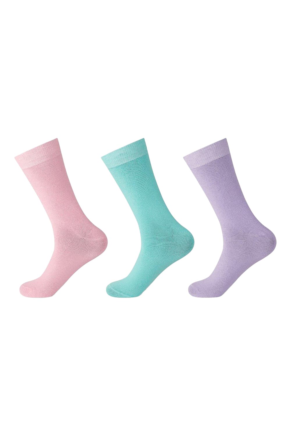 Active Star Ladies Cotton Rich Socks Pastel (Pack of 3 Pairs)