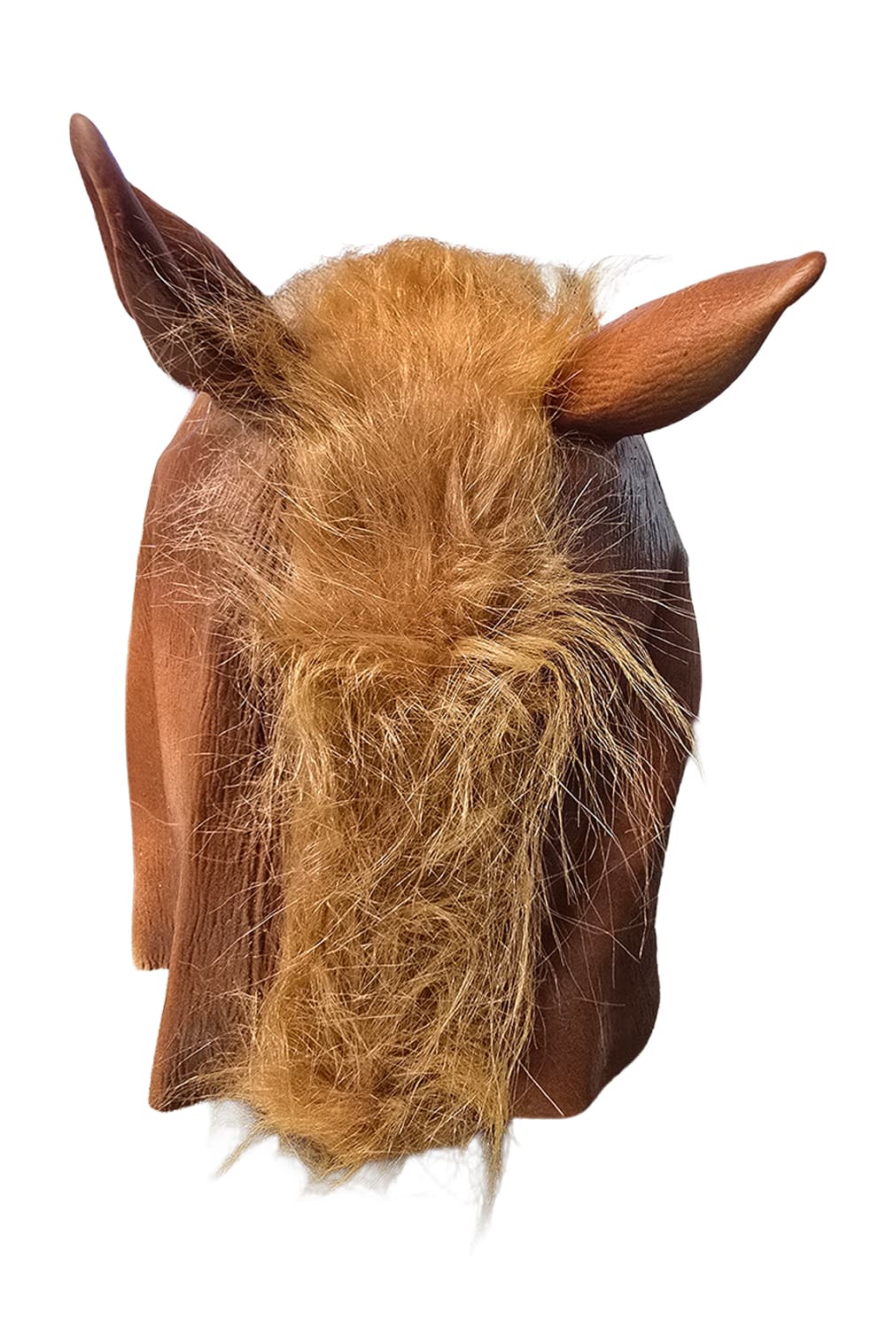 Latex Brown Horse Mask