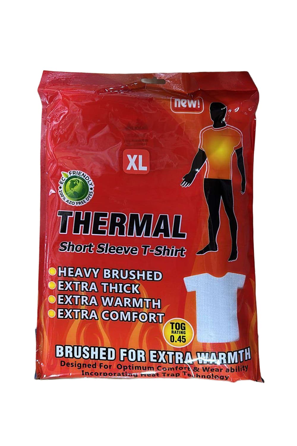 Men's White Heat Control Thermal T-shirt