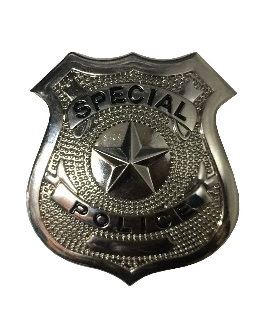 Wickedfun Metal Police Badge