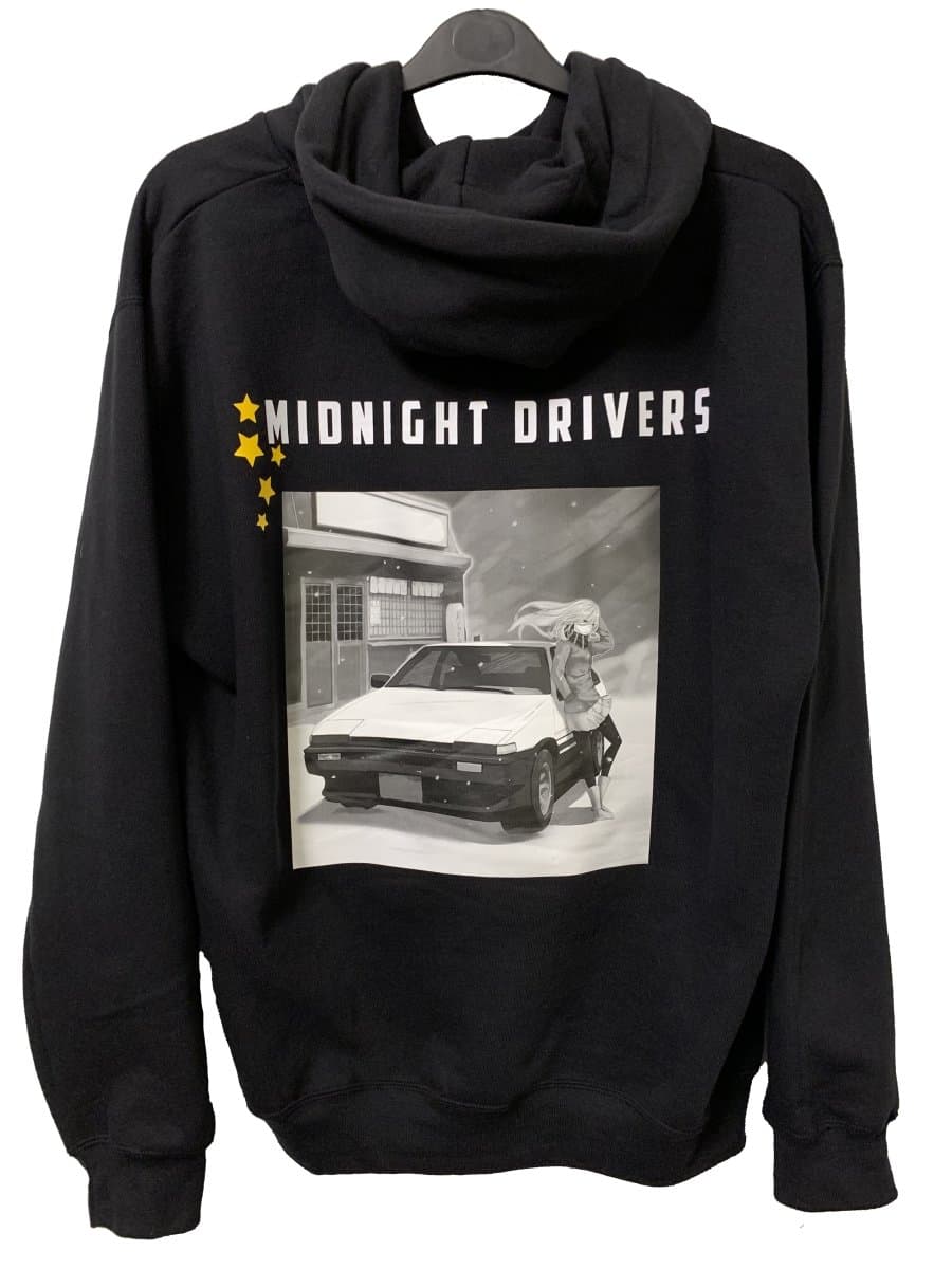 Midnight Drivers | Unisex Black Hoodie