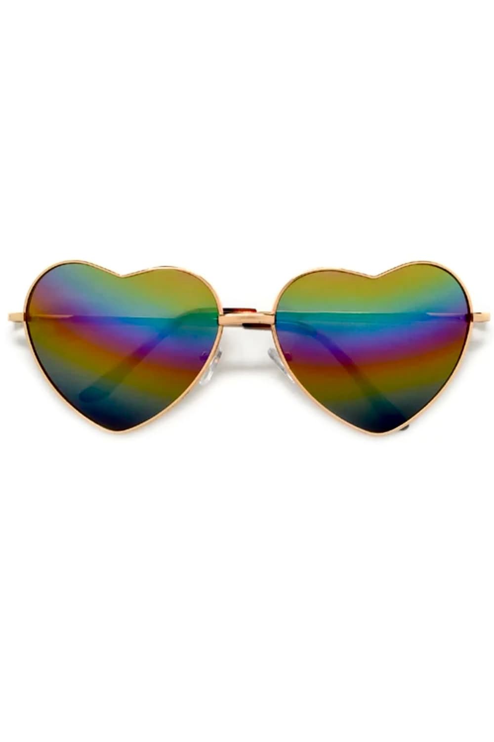 Multi Colour Heart Glasses