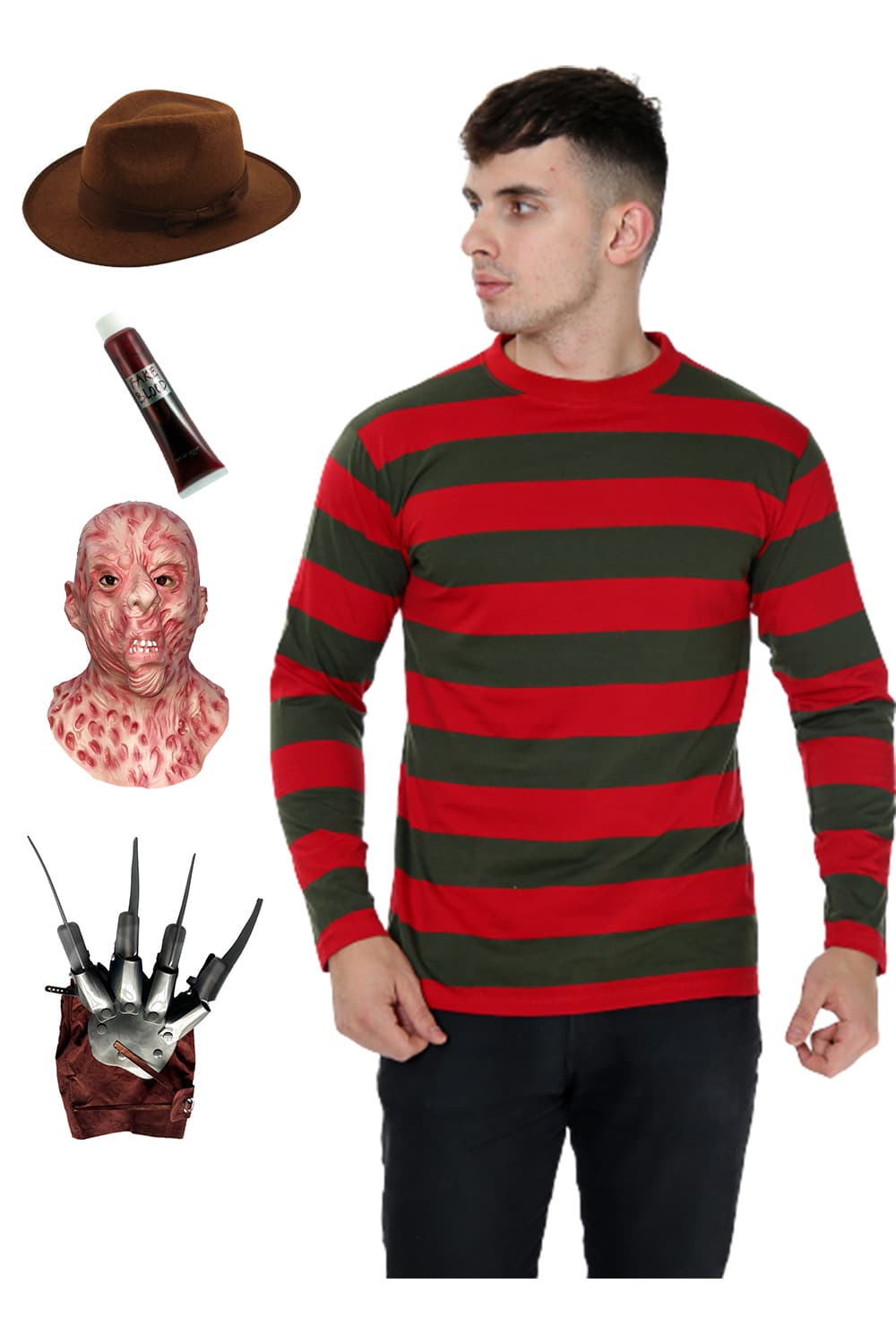 Wickedfun Nightmare Burn Men 5 Pcs Set