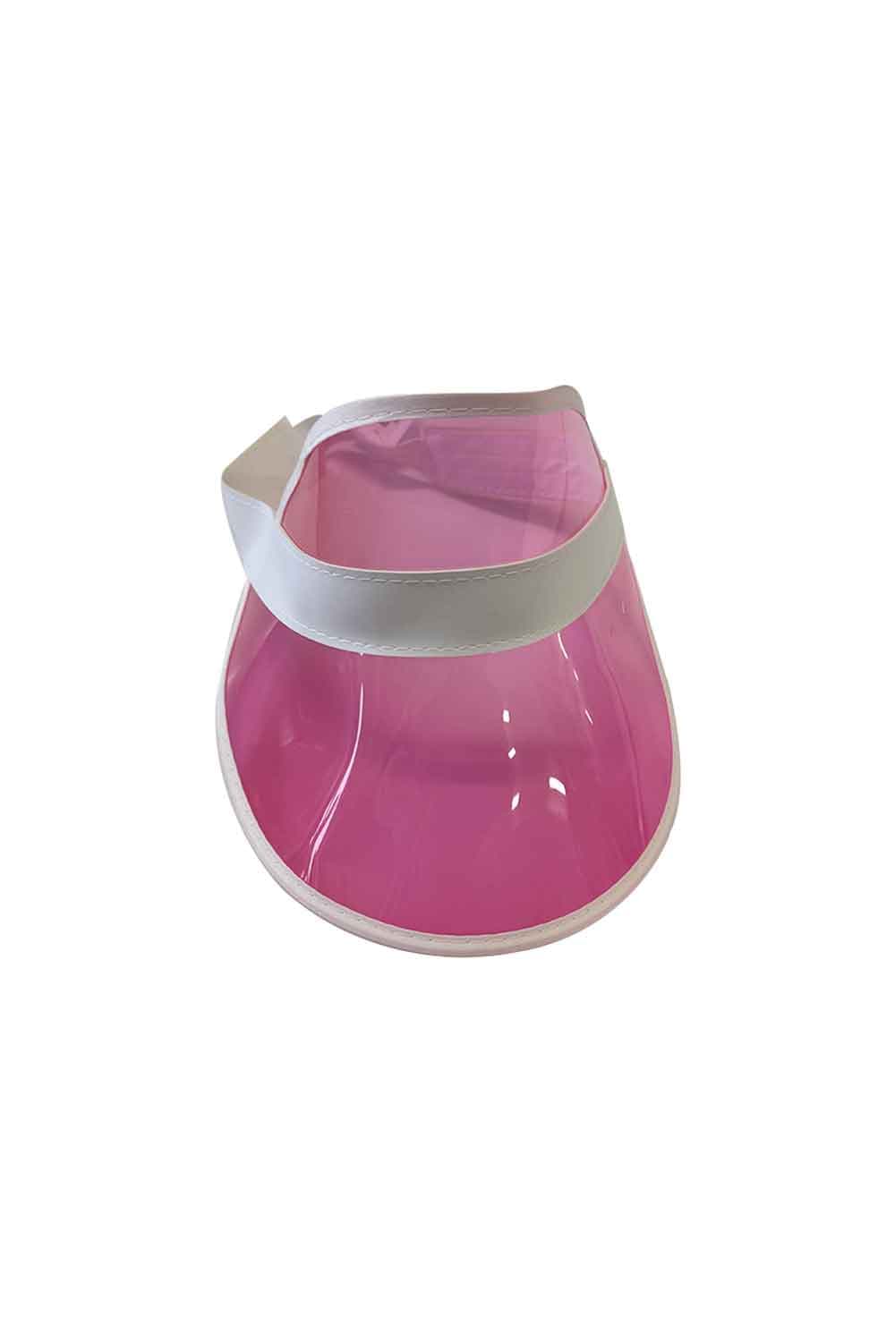Wickedfun Pink Poker Visor Hat