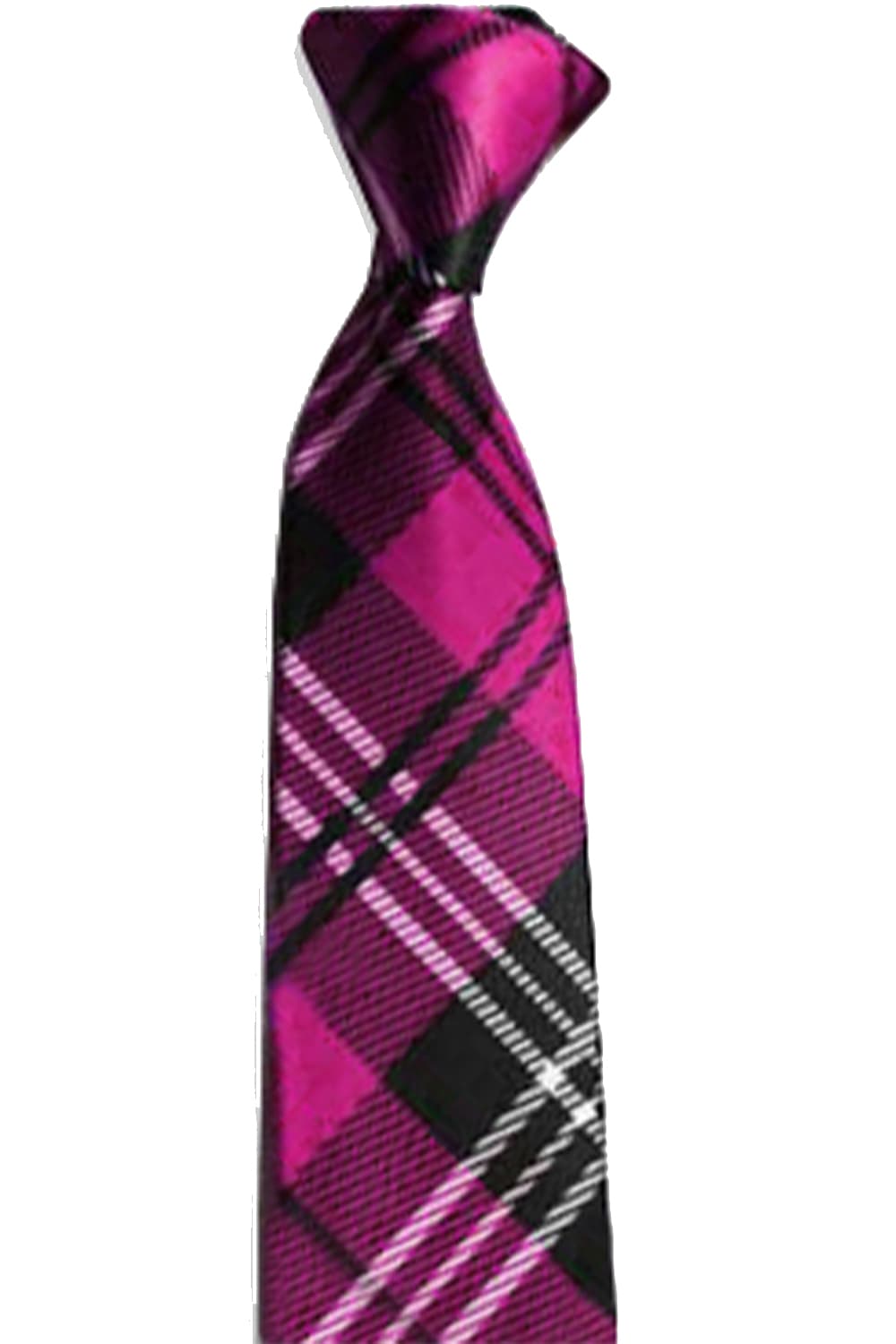 Pink Tartan Neck Tie