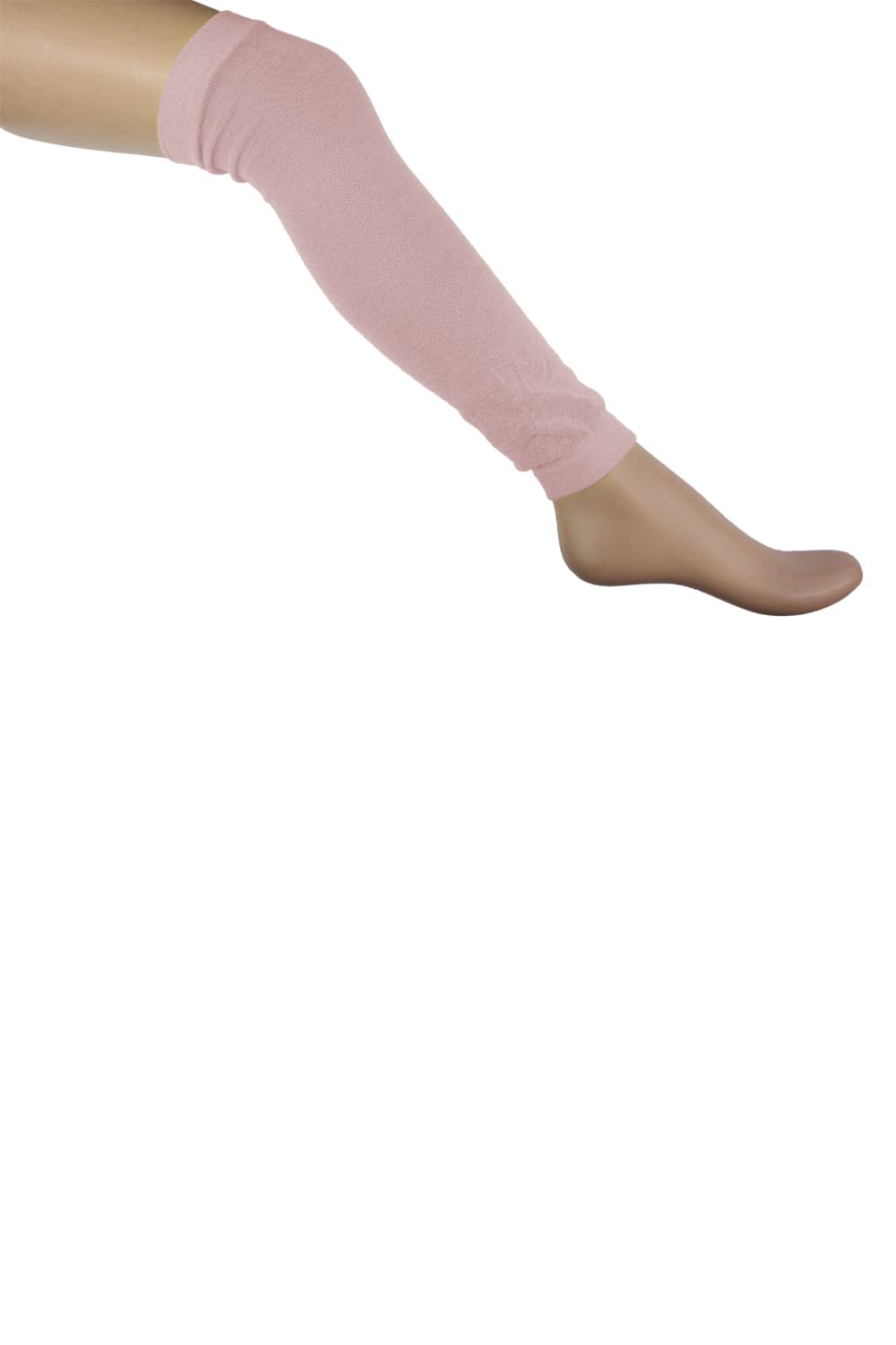 Crazy Chick Plain Baby Pink Legwarmers