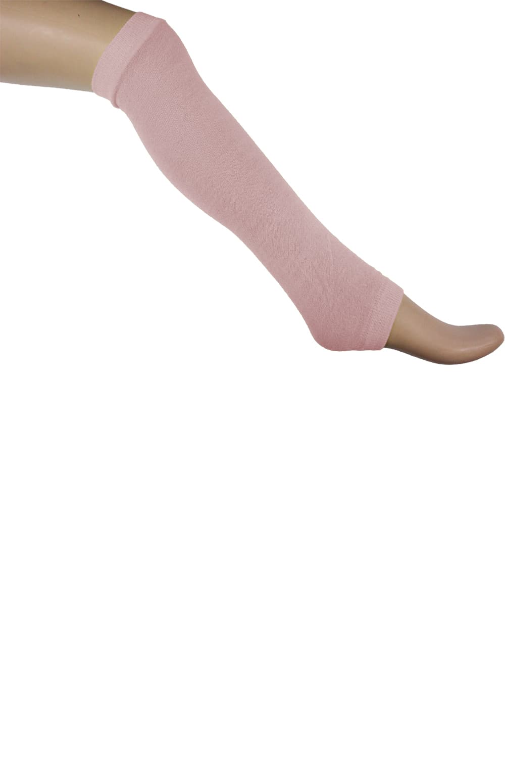 Crazy Chick Plain Baby Pink Legwarmers