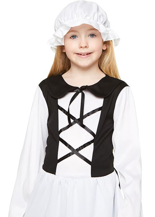 Wickedfun Victorian Urchin Street Girl Costume With Hat And Dress World Book Day