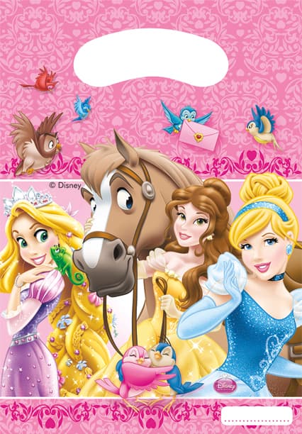 Princess and Animal Party Bag (Pack of 6)