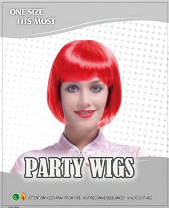 Wickedfun Red Bob Wig