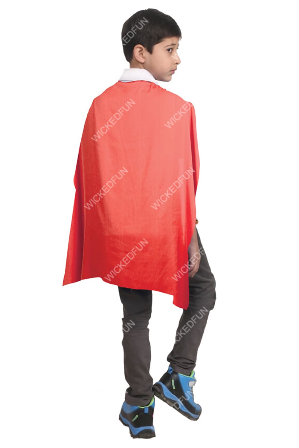 Wickedfun Children's Red Deluxe Satin Cape