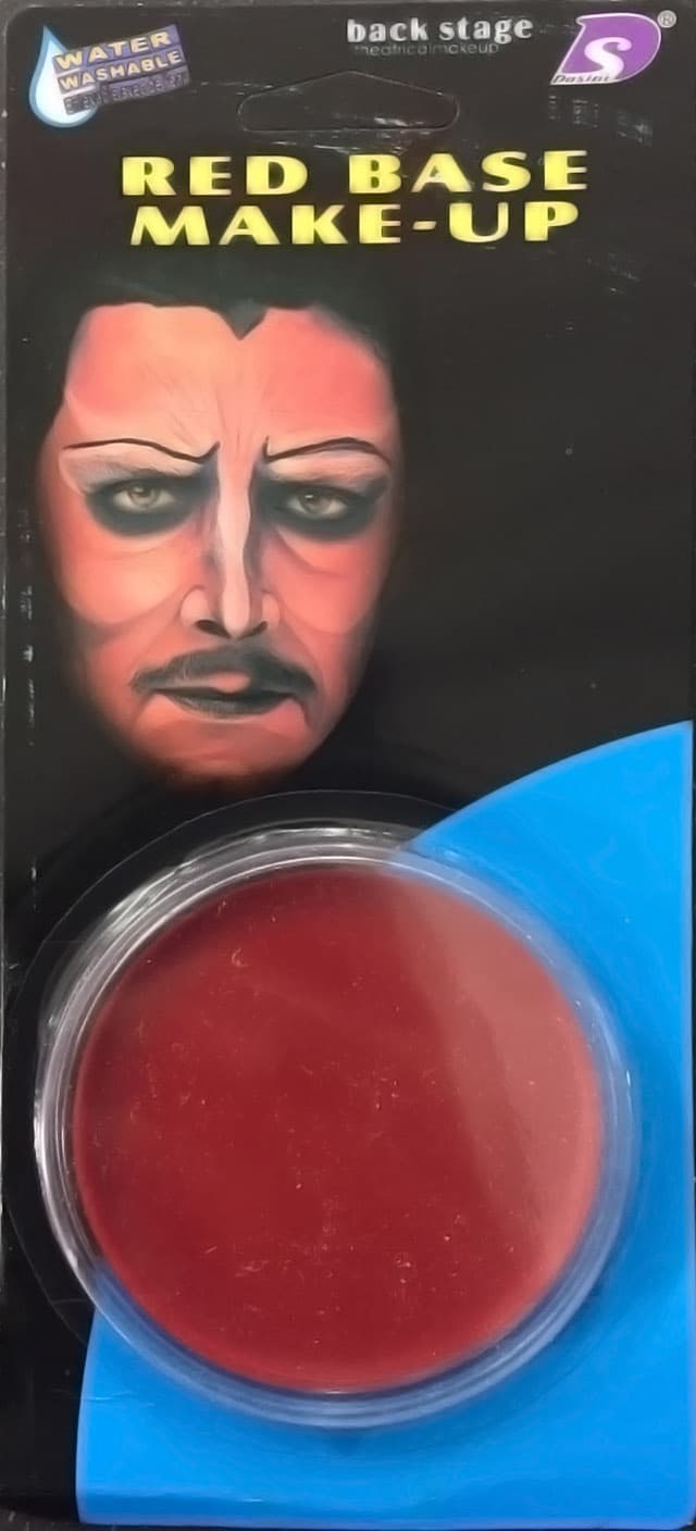 Wickedfun Red Cream face Paint Base Make-up