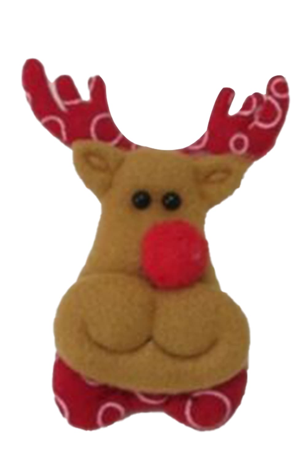 Wickedfun Reindeer Christmas Brooch