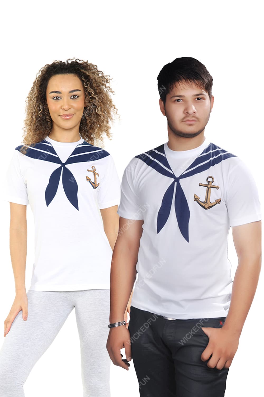 Wickedfun Unisex Sailor Printed TShirt