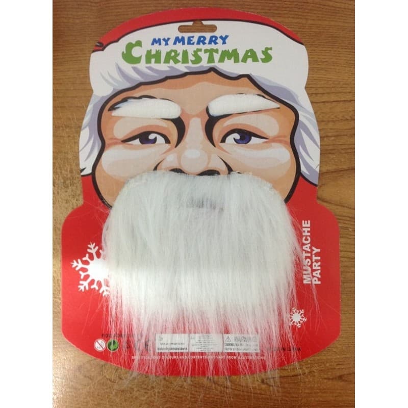 Wickedfun Santa Eyebrows Beard and Mustache Set
