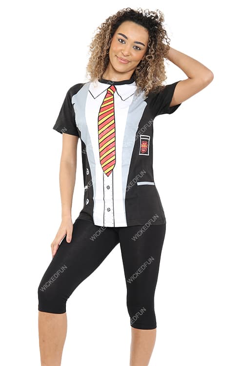 Wickedfun Unisex School Boy Printed TShirt