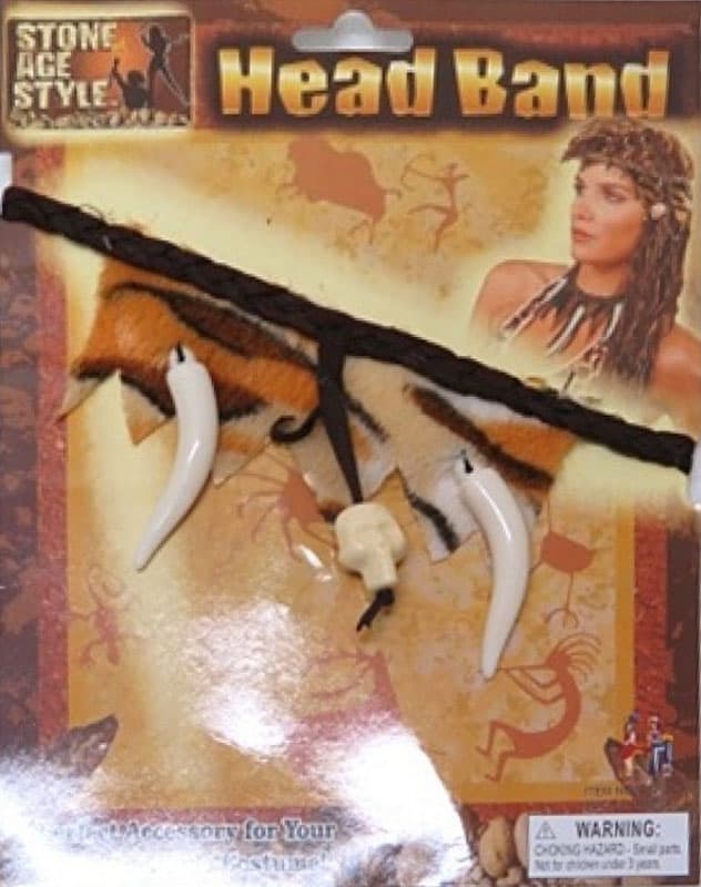 Wickedfun Stone Age Cavewoman Headband